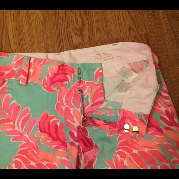 Lilly Pulitzer Chipper Bermuda Shorts Love Birds 00 - Picture 3 of 7
